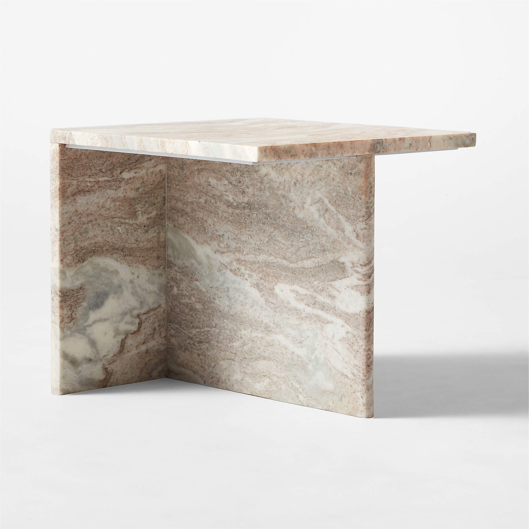 T Short Marble Side Table - Image 3
