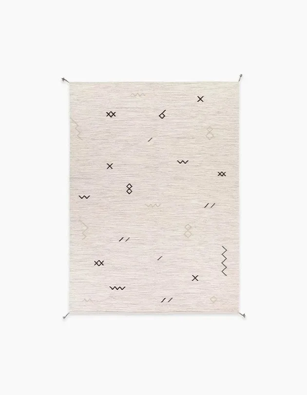 Bajada Rug, Ivory, 8' x 11'