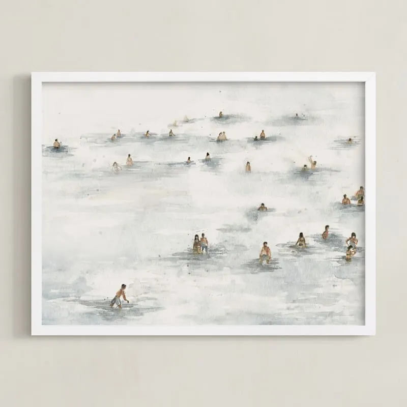 on The Beach Limited Edition Fine Art Print