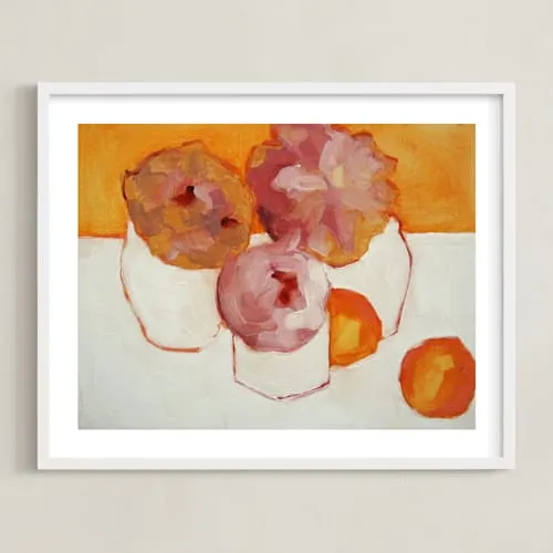 Peonies And Kumquats Limited Edition Fine Art Print
