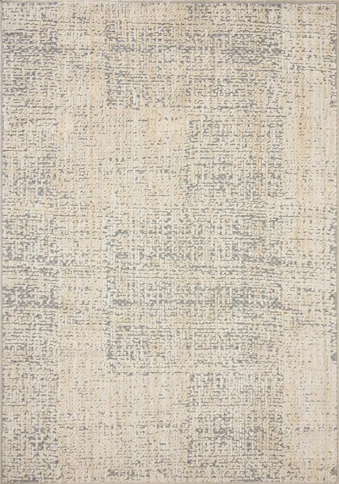 Amber Lewis x Loloi Bexley Natural / Slate 6'-6" x 9'-3"