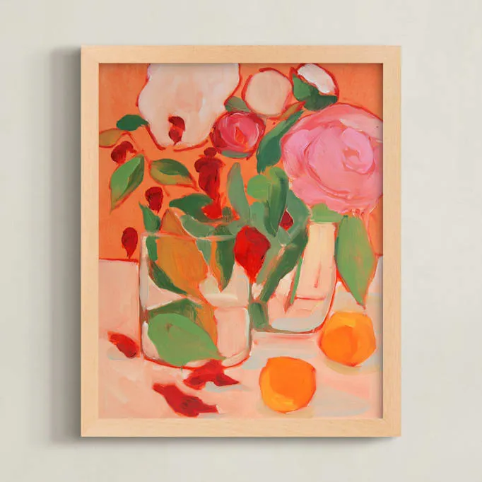 Orange Flirt Limited Edition Fine Art Print