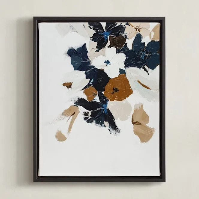 Abstract Botanical Floral Diptych II Limited Edition Fine Art Print