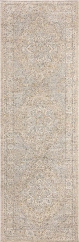 Loloi Odette Beige / Silver 2'-7" x 16'-0"
