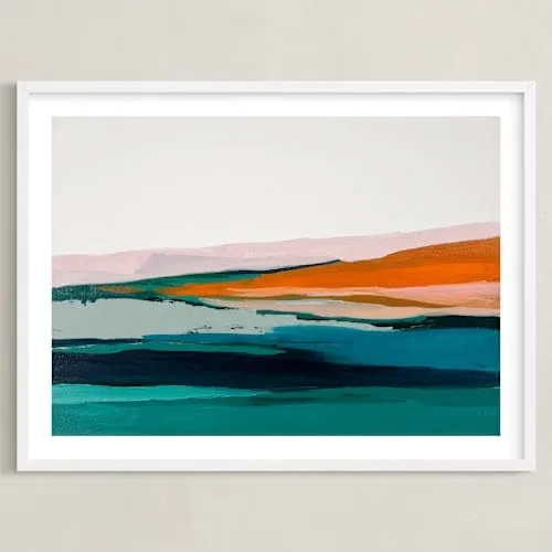 Colorful Abstract Seascape Limited Edition Fine Art Print