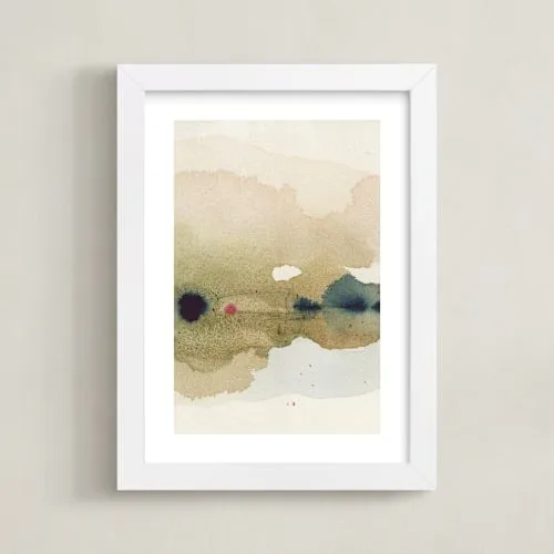 Viridian Misty Lake I Limited Edition Fine Art Print