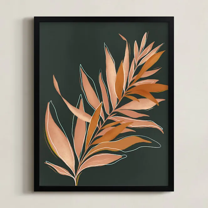 Falling Fern Limited Edition Fine Art Print