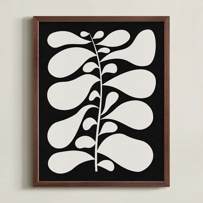 Black Plant II Limited Edition Fine Art Print