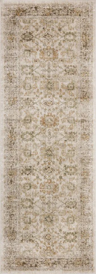 Magnolia Home by Joanna Gaines x Loloi Pace Natural / Multi 2'-6" x 12'-0"