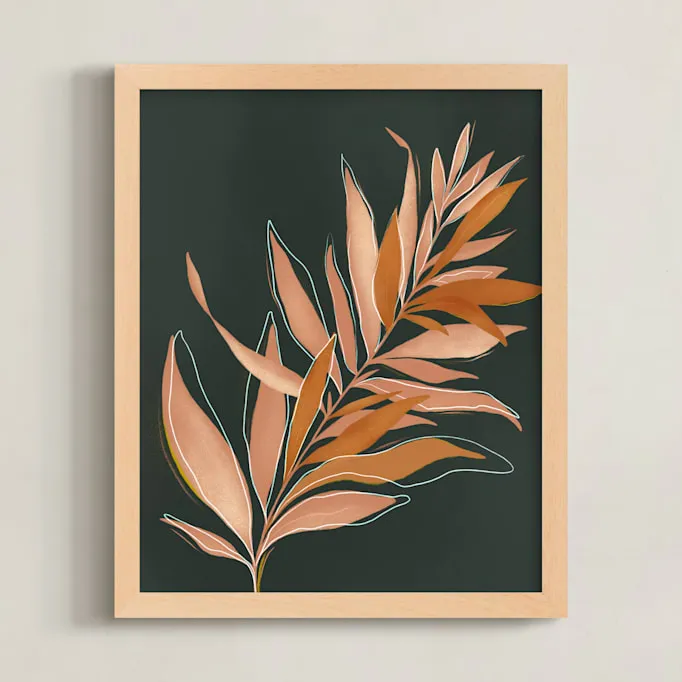 Falling Fern Limited Edition Fine Art Print
