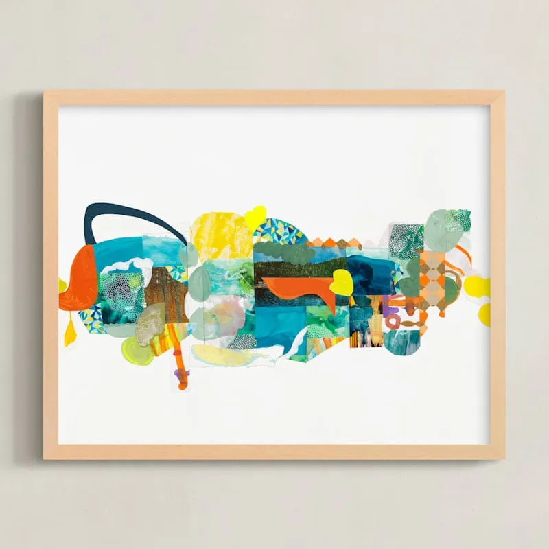 The Lake And The Trees Limited Edition Fine Art Print