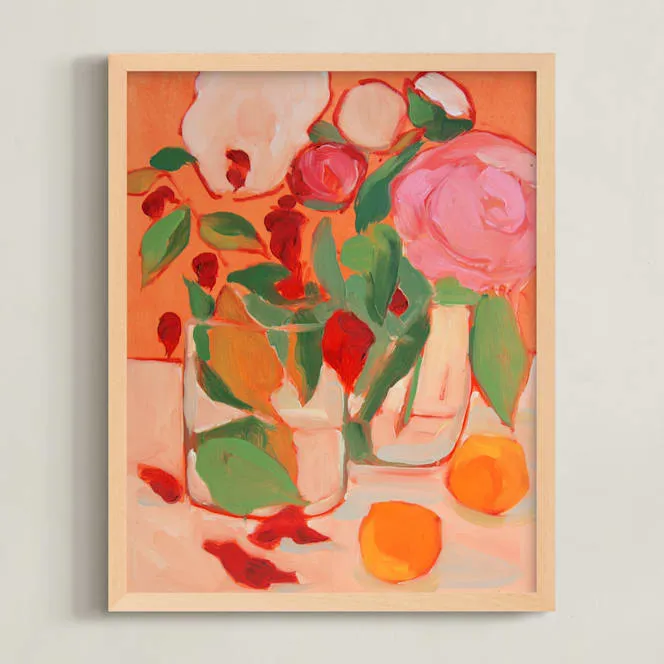 Orange Flirt Limited Edition Fine Art Print