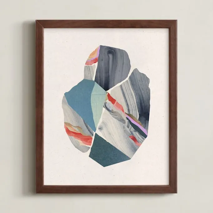 abstract Geological Form I Limited Edition Fine Art Print