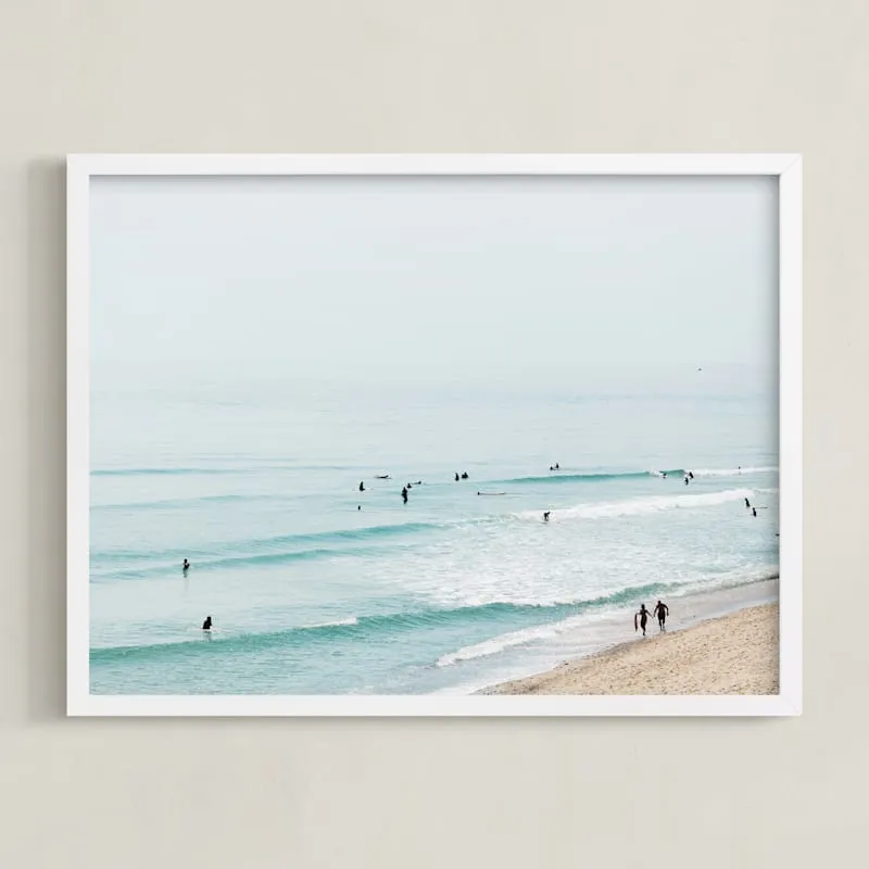 Beach Summer Blues Limited Edition Fine Art Print