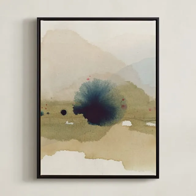 Viridian Misty Lake II Limited Edition Fine Art Print