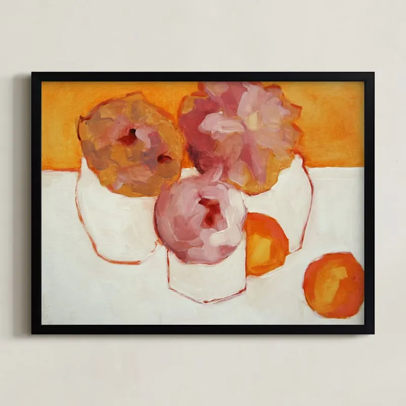 Peonies And Kumquats Limited Edition Fine Art Print