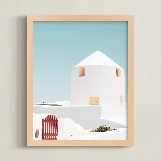 Cycladic House II Open Edition Fine Art Print