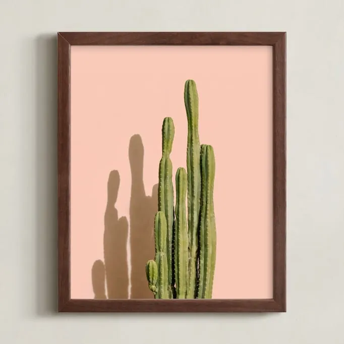 Palm Desert Cactus Open Edition Fine Art Print