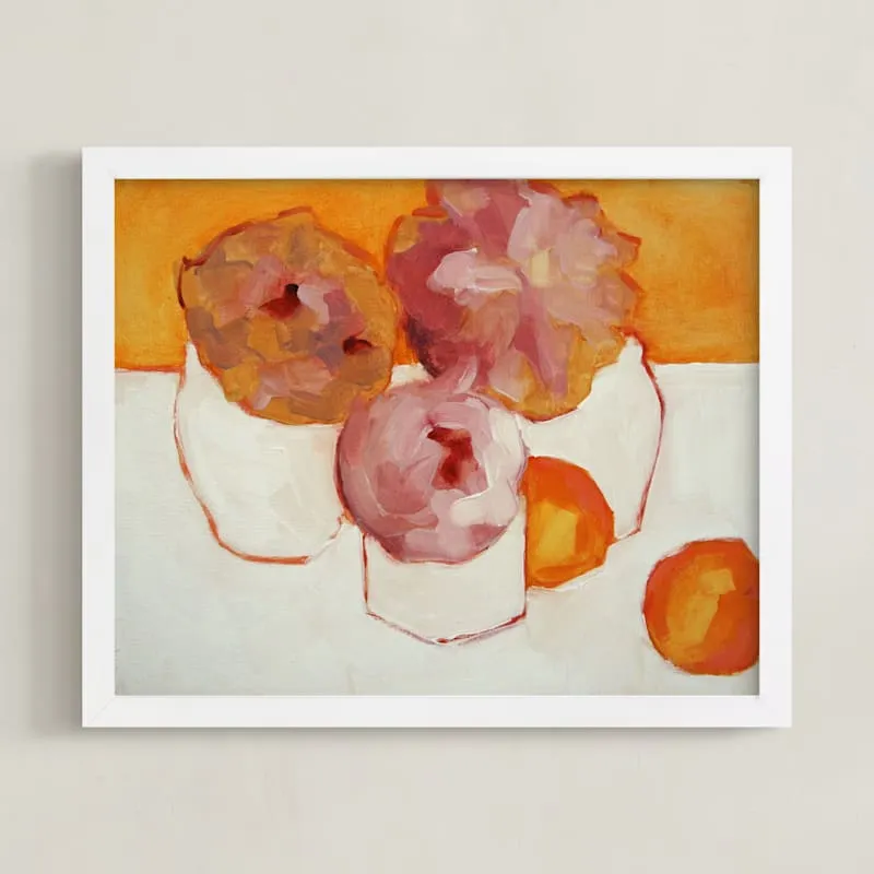 Peonies And Kumquats Limited Edition Fine Art Print