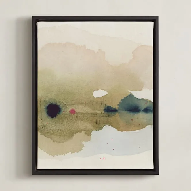 Viridian Misty Lake I Limited Edition Fine Art Print