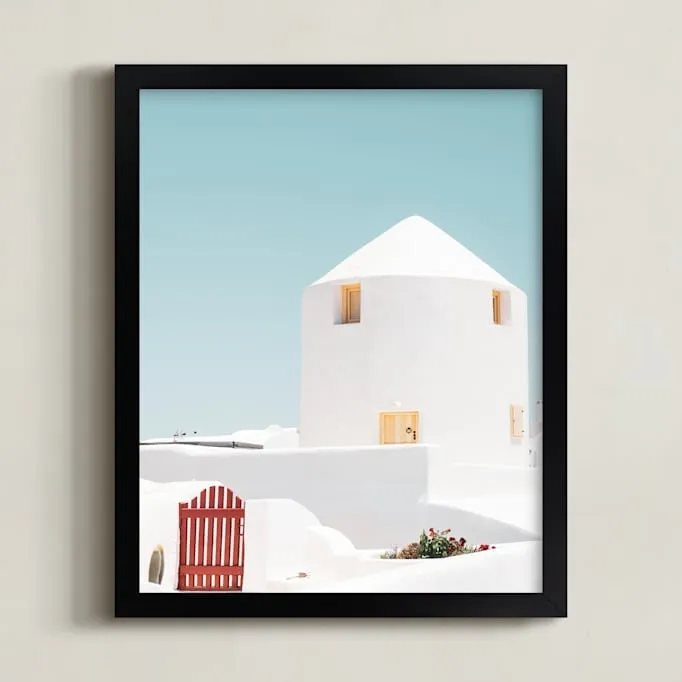 Cycladic House II Open Edition Fine Art Print