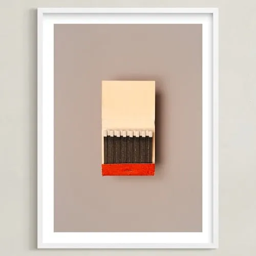 Unstruck Red Limited Edition Fine Art Print