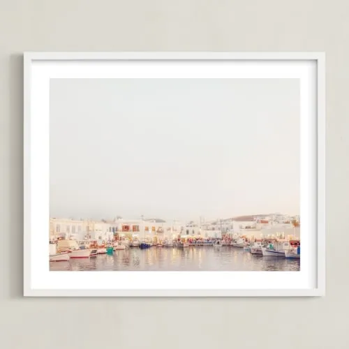 Evening In Greece Limited Edition Fine Art Print