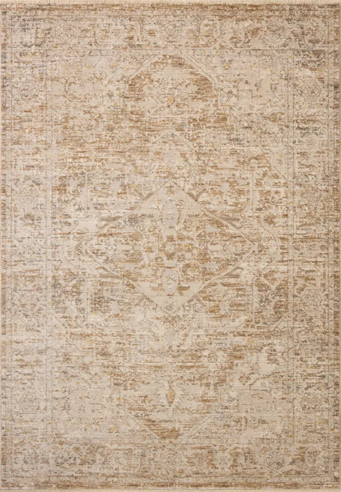 Loloi Clarisse Taupe / Dove 18" x 18" Sample