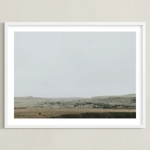 Landscape Under Fog Limited Edition Fine Art Print