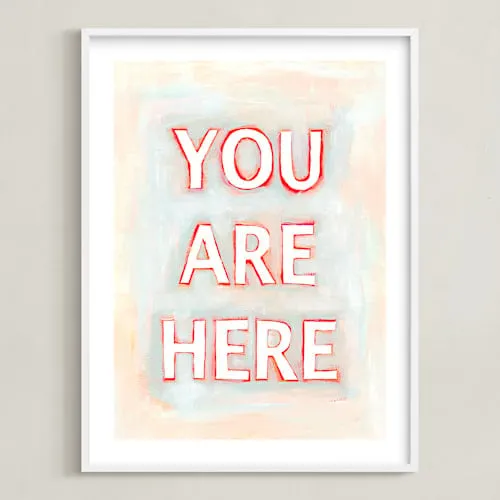 You Are Here Limited Edition Fine Art Print
