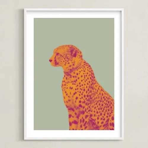 The Pink Cat Limited Edition Fine Art Print