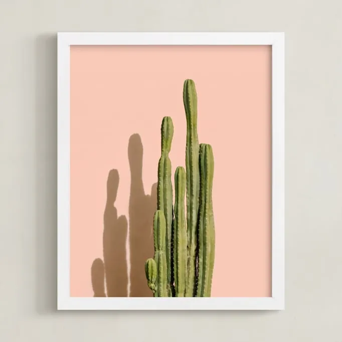 Palm Desert Cactus Open Edition Fine Art Print