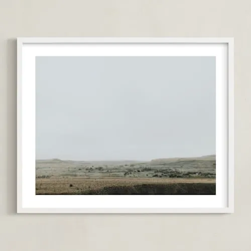 Landscape Under Fog Limited Edition Fine Art Print