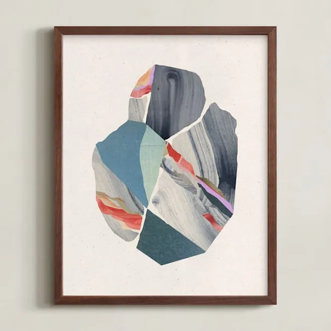 abstract Geological Form I Limited Edition Fine Art Print