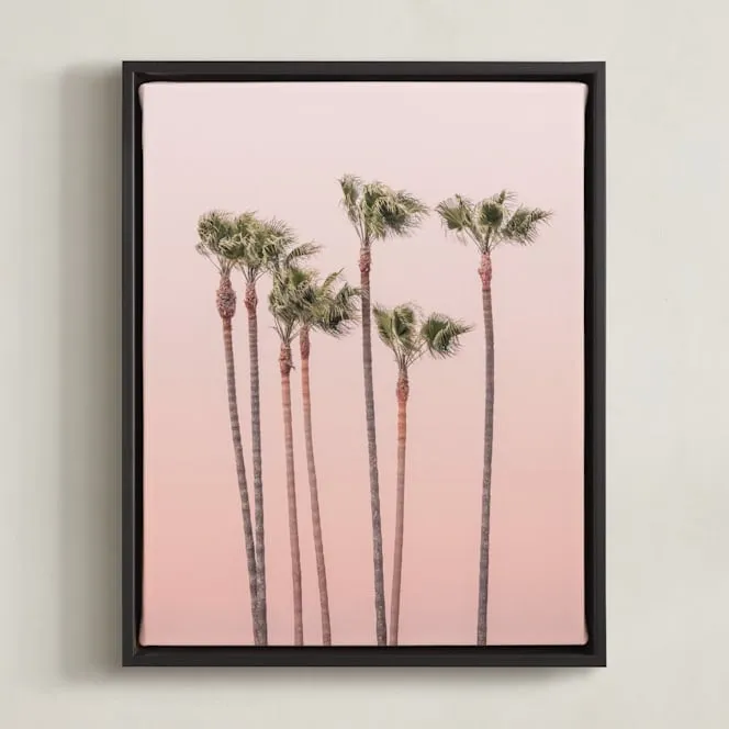 Seven Palmtrees Open Edition Fine Art Print