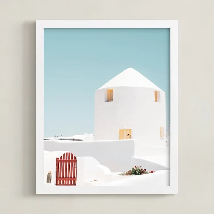 Cycladic House II Open Edition Fine Art Print