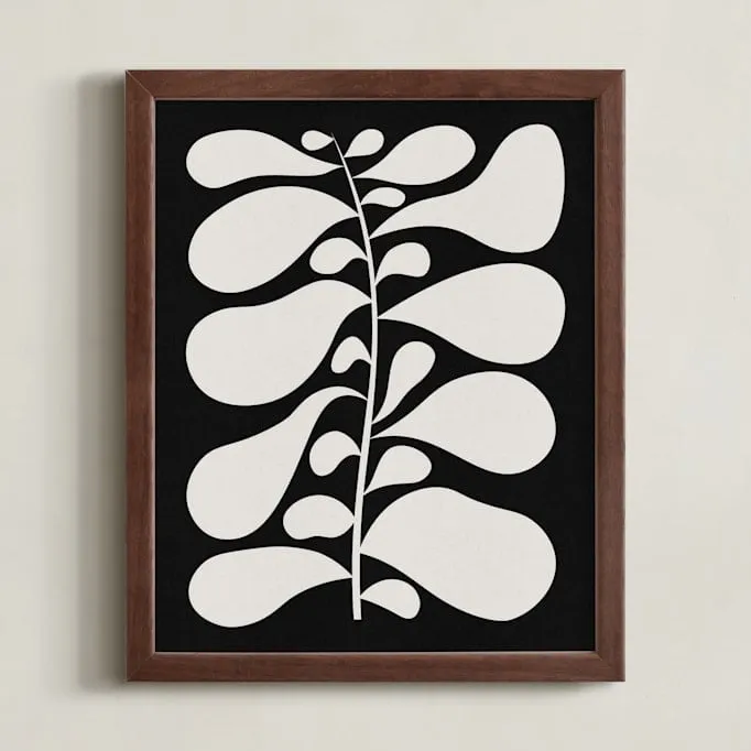 Black Plant II Limited Edition Fine Art Print