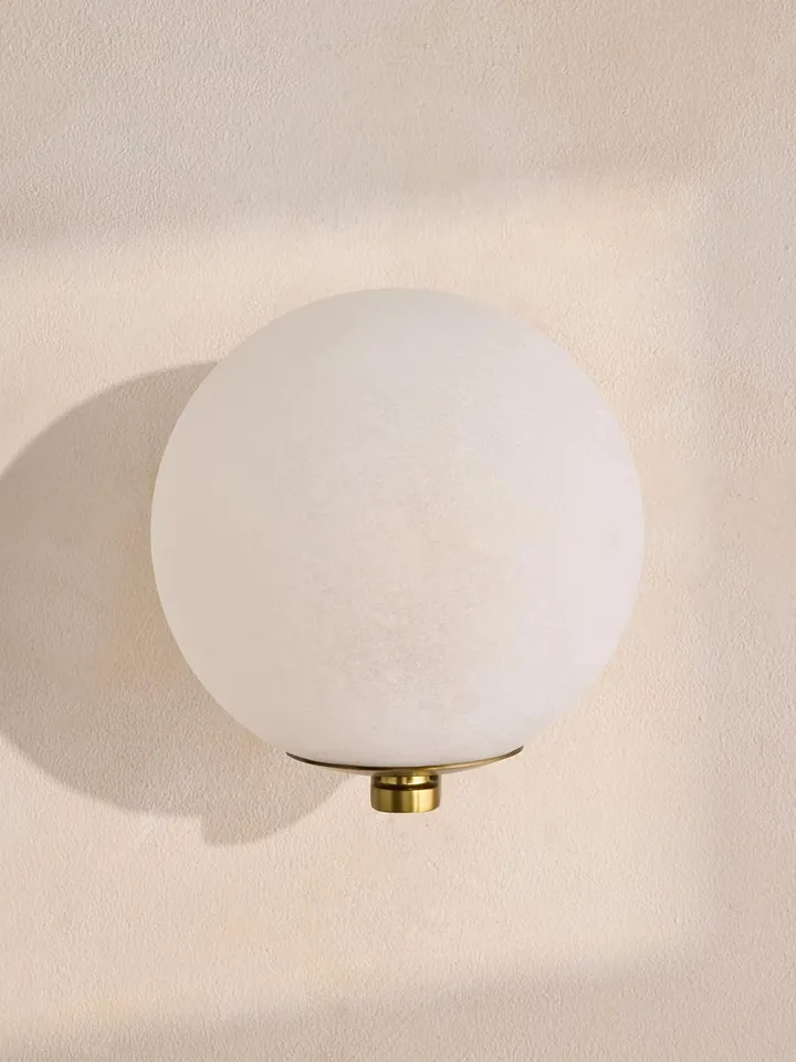 Eleni Wall Light, Salt Blasted, US