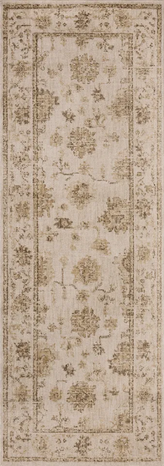 Loloi Willa Fog / Natural 2'-7" x 10'-0"