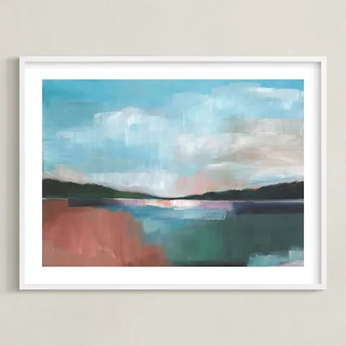 Sunset Lake Limited Edition Fine Art Print