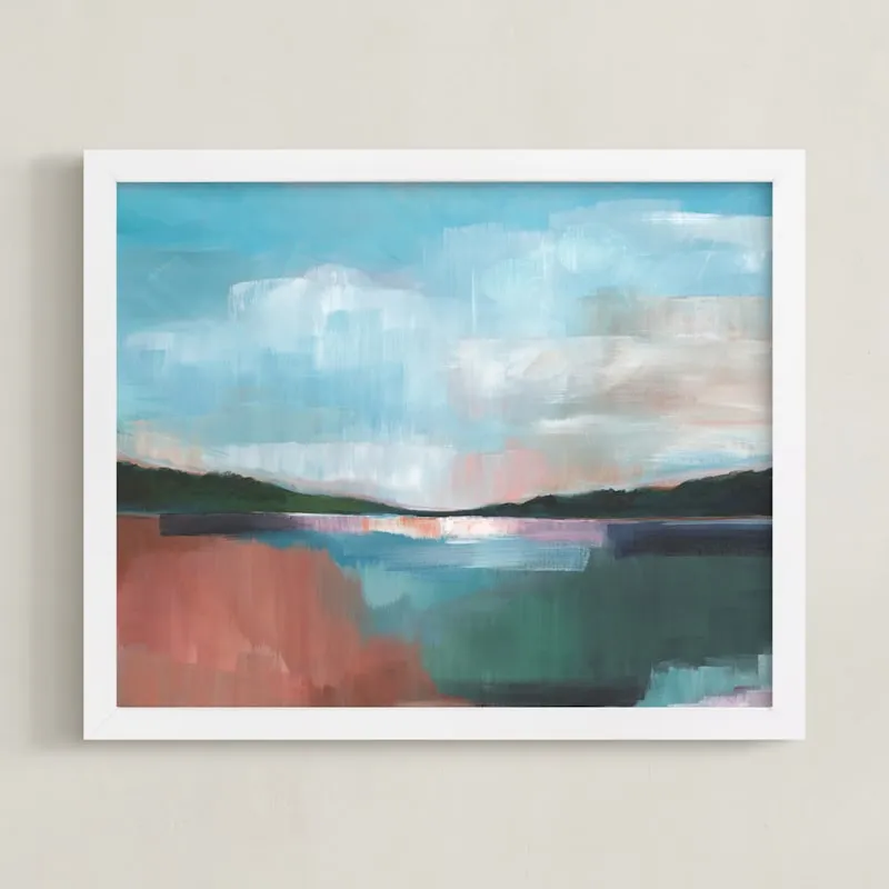 Sunset Lake Limited Edition Fine Art Print