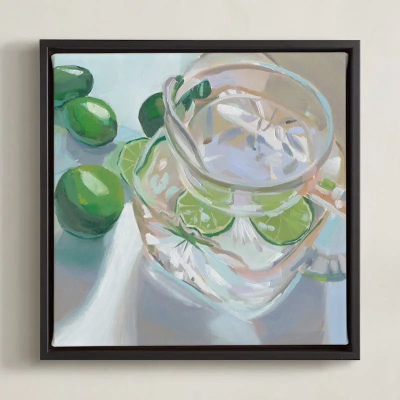 Cut Glass And Limes Limited Edition Fine Art Print