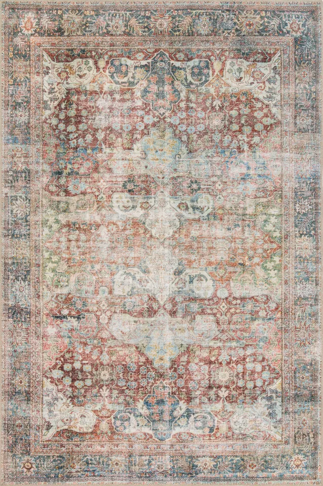 Loloi Loren Brick / Multi 7'-6" x 9'-6"