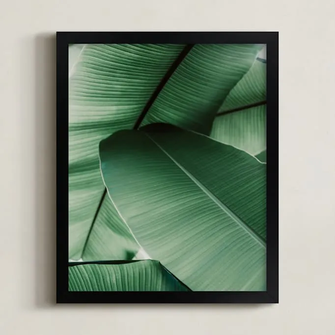 Tropical Leaves Open Edition Fine Art Print