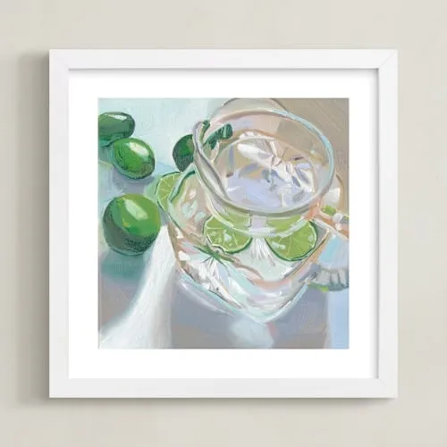 Cut Glass And Limes Limited Edition Fine Art Print