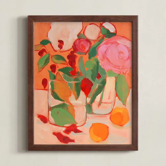 Orange Flirt Limited Edition Fine Art Print