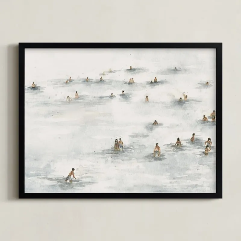 on The Beach Limited Edition Fine Art Print