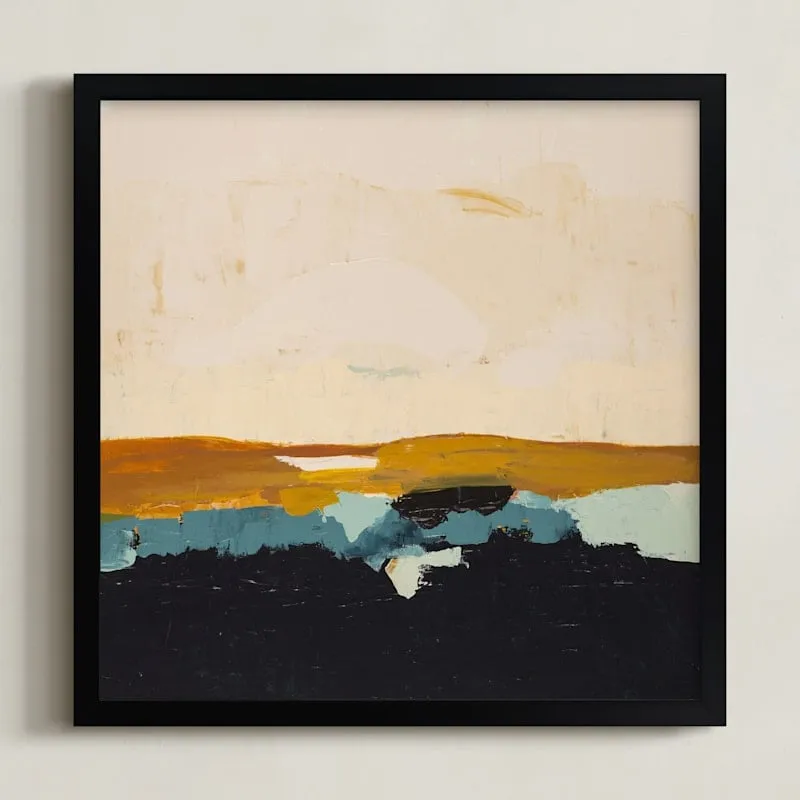 Yellow Seascape Open Edition Fine Art Print