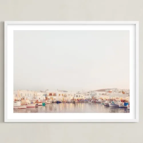 Evening In Greece Limited Edition Fine Art Print