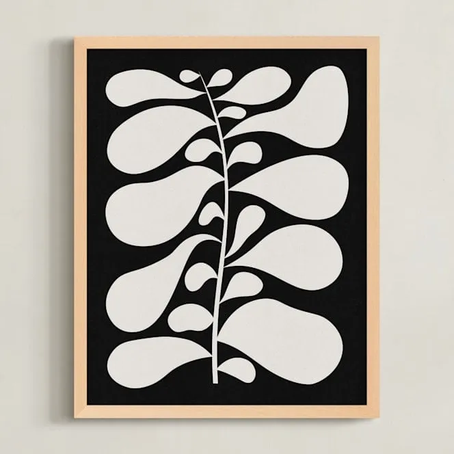 Black Plant II Limited Edition Fine Art Print